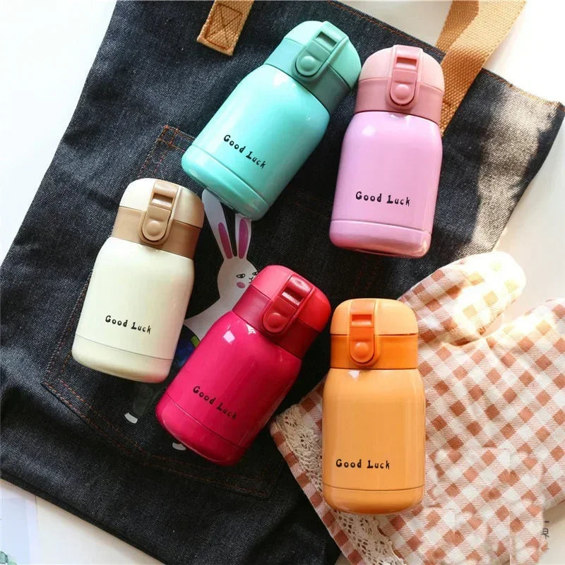 Stainless Steel Mini Thermos Cup 200ml/360ml Insulated Coffee Mug Vacuum Flask