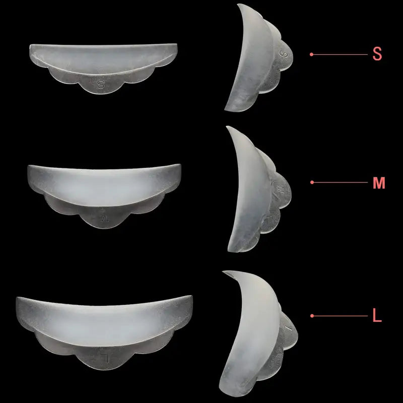 Silicone Eyelash Perm Pads & Brush Set - Curling & Lifting Tools for Professional & Home Use