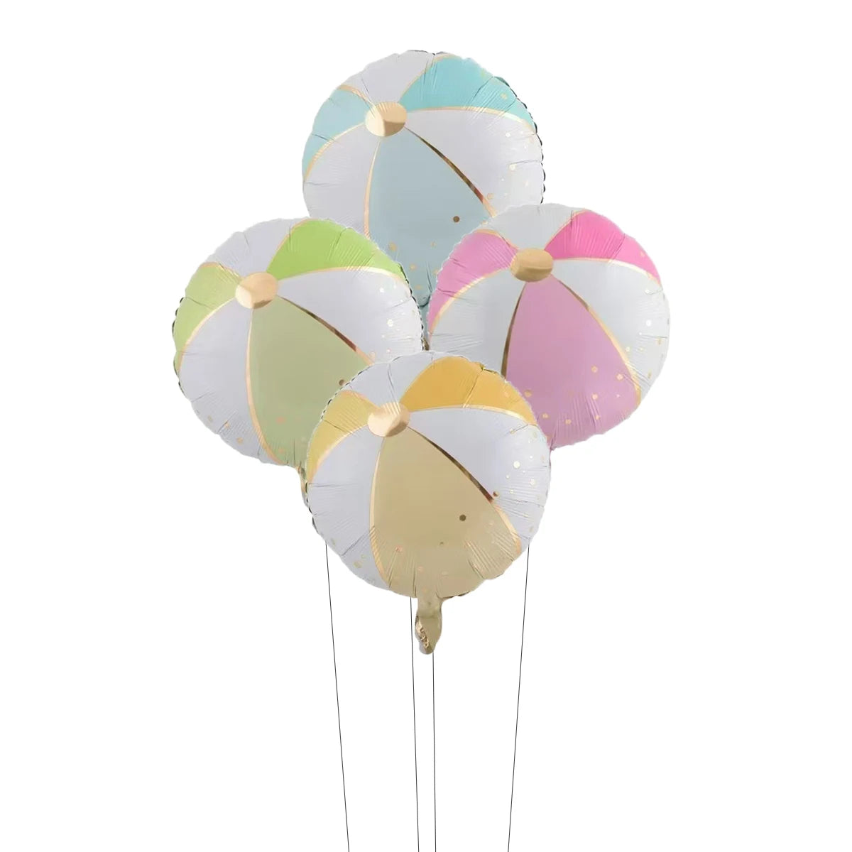 Hawaiian Party Decorations Coconut Tree and Pineapple Balloons Stand - Summer Celebration