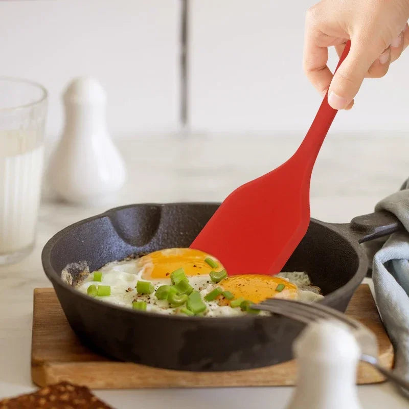 Silicone Cooking Spatula - Non-Stick Fish and Omelette Flipper - Kitchen Utensils
