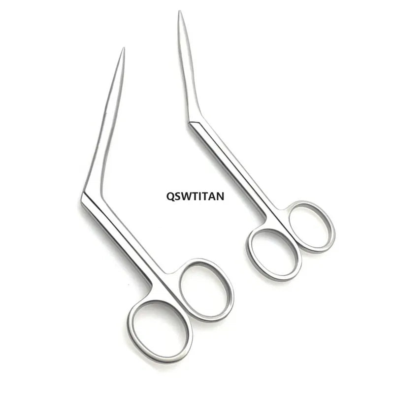 Stainless Steel Nasal Surgical Scissors Rhinoplasty Operating Instrument - Sharp Edge, 1pcs