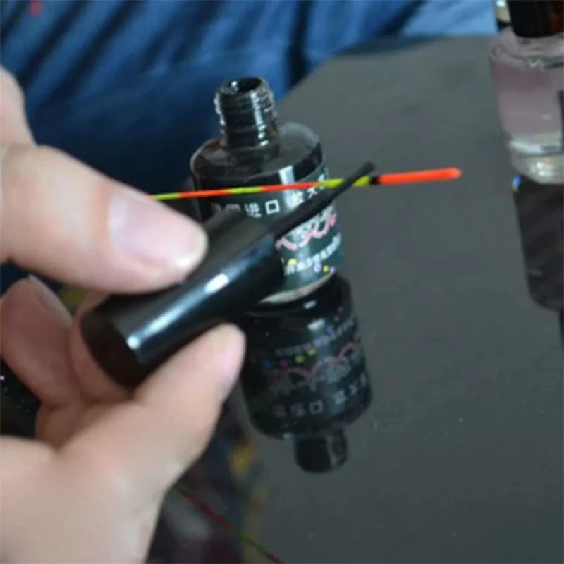 Fluorescent Paint for Fishing Floats - 15ML Bright Buoy Tail Repair Paint