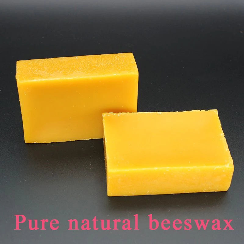 Pure Beeswax Wood Polish & Furniture Wax - Natural Hardwood Floor & Furniture Care - 500g