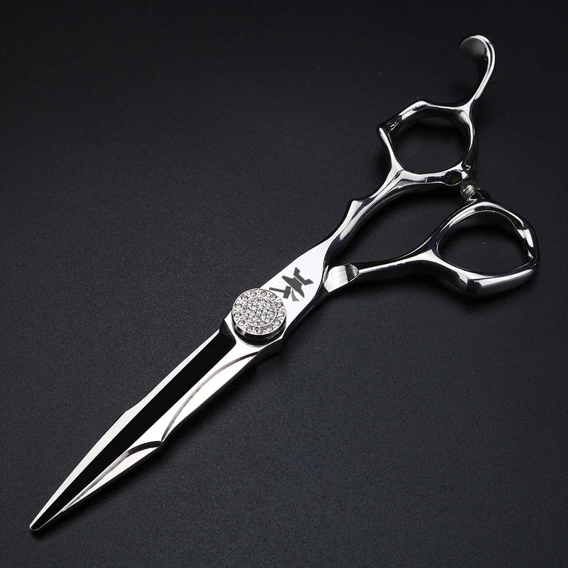 6-Inch CNC Craft Hair Scissors with Japanese 440C Steel for Hairdressers