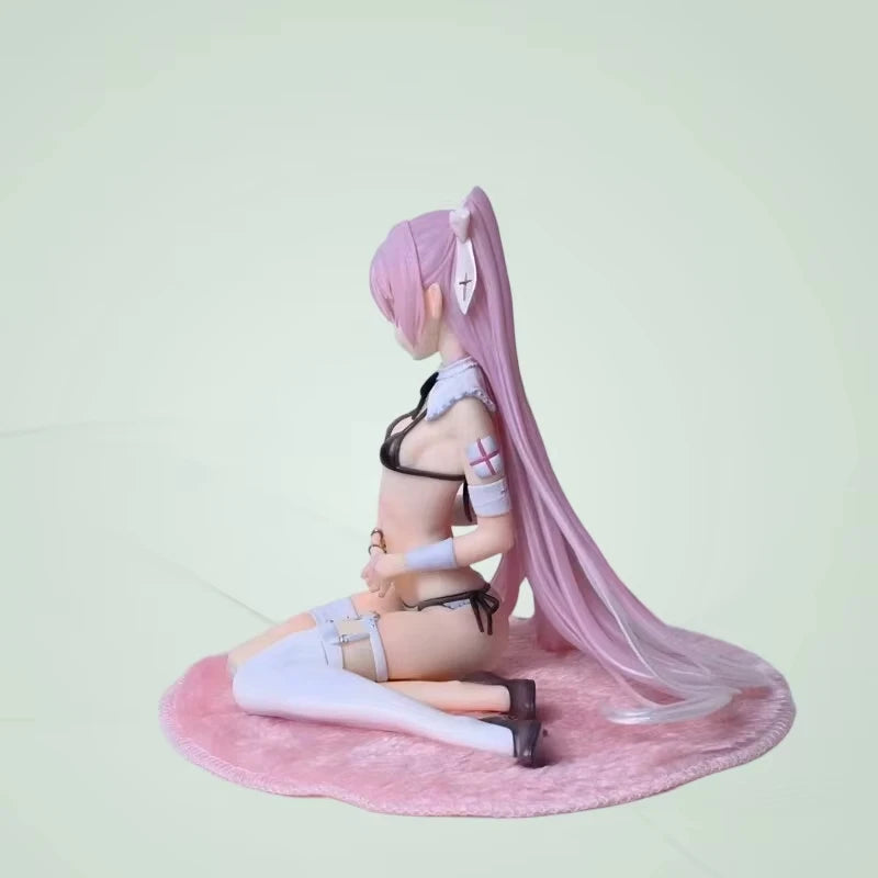 Anime Action Figure Model - Virtual Singer Miku Thumb Cuffs with Twin Tails Collectible Toy