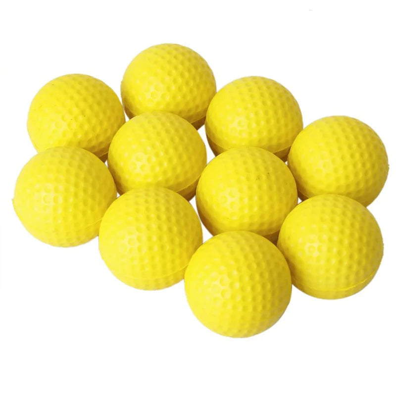10Pcs Golf Balls Practice Set - Indoor Outdoor Training Equipment