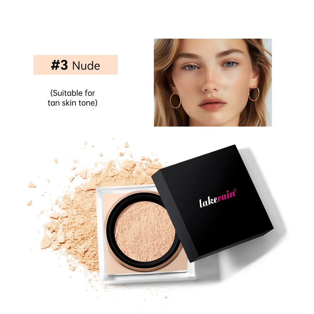 Loose Baking & Setting Powder Oil Control Matte Face Powder Waterproof Brightening