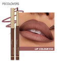 Matte Lip Liner Pencil Set - 6 Colors for Nude, Brown, and Contour