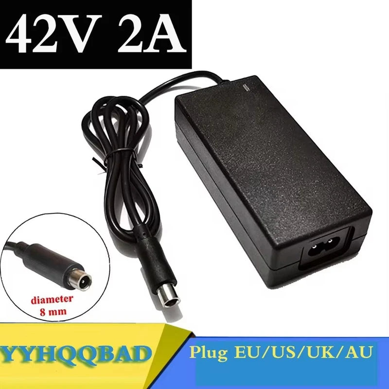 42V 2A Electric Scooter Battery Charger for Ninebot Lime & More