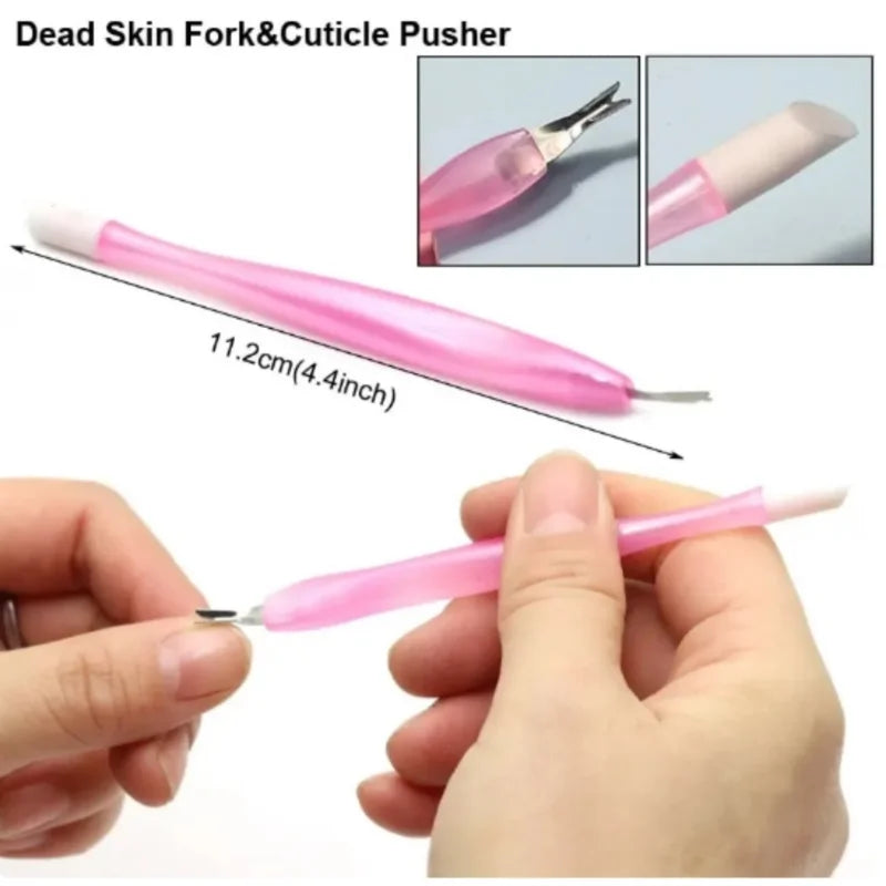 Professional Nail Files Set 100/180 Grit Manicure & Pedicure Buffer Kit