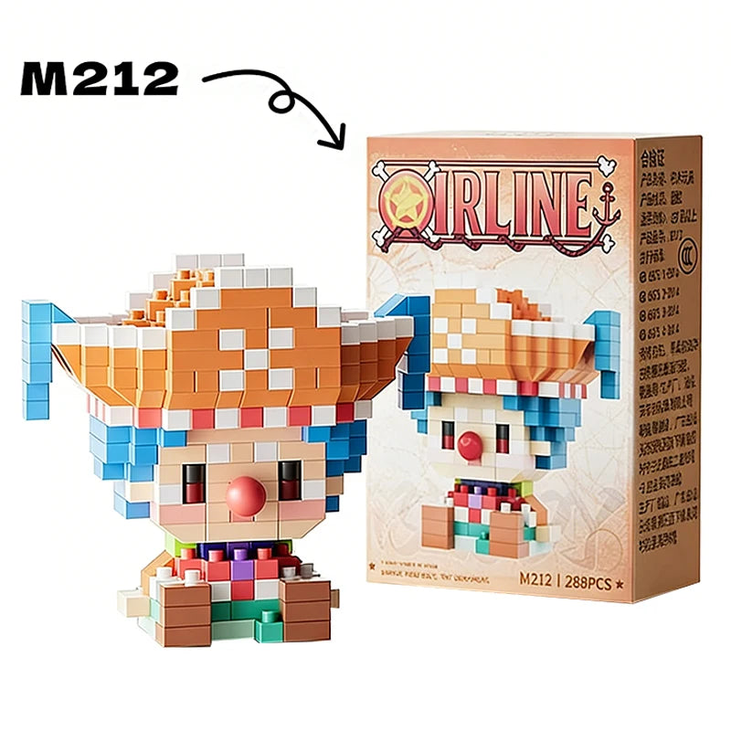 Interlocking Building Block Toys for Kids, Creative Construction Set - Multiple Colors