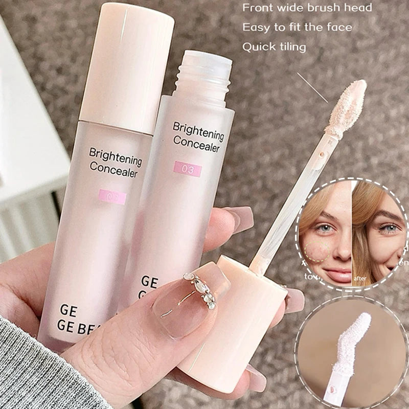 Full Coverage Waterproof Liquid Concealer for Dark Circles & Blemishes