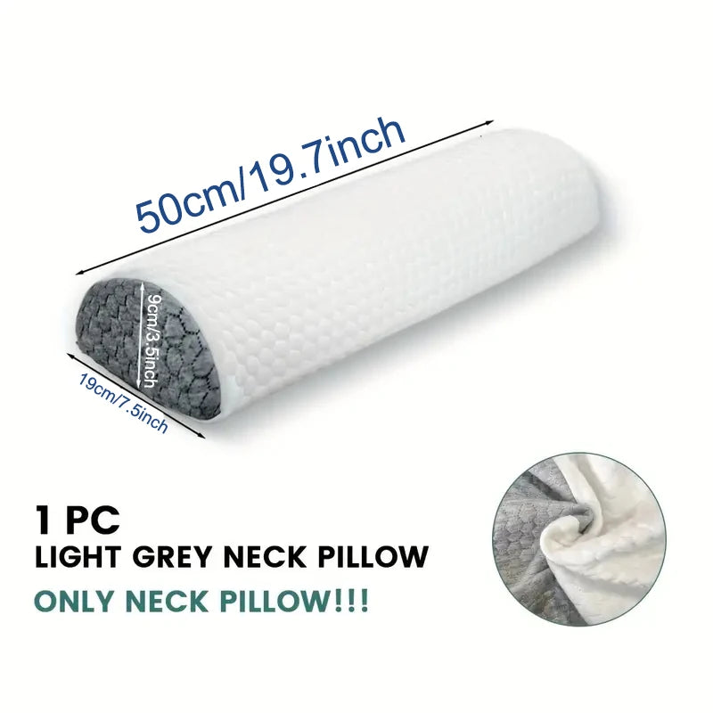 Knee Pillow for Side Sleepers - Memory Foam Leg Support for Hip & Back Pain Relief