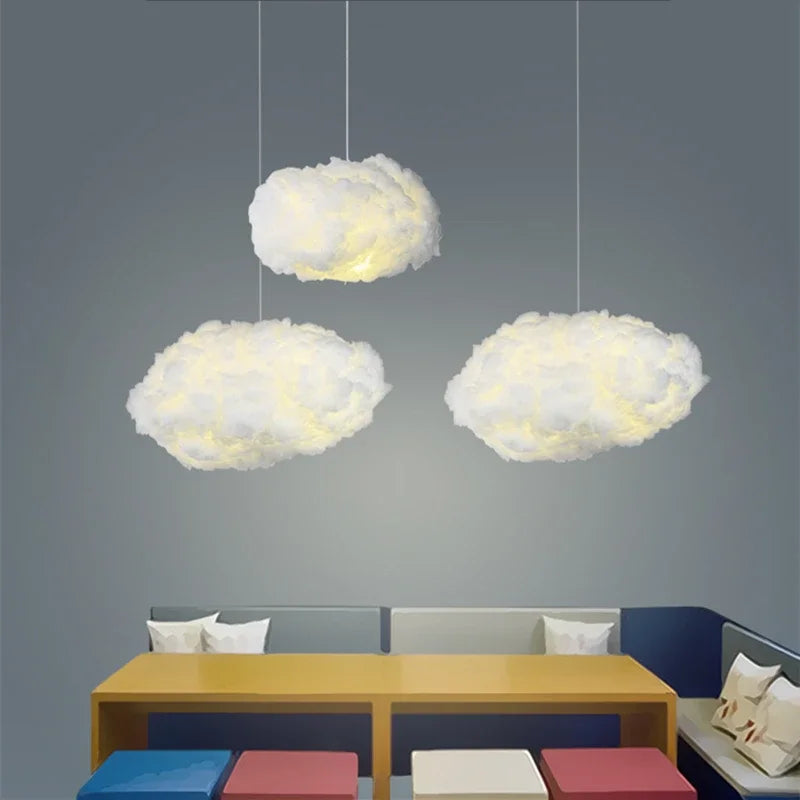 Modern Pendant Lamp LED Hanging Light Fixture for Living Room Bedroom Indoor Decoration