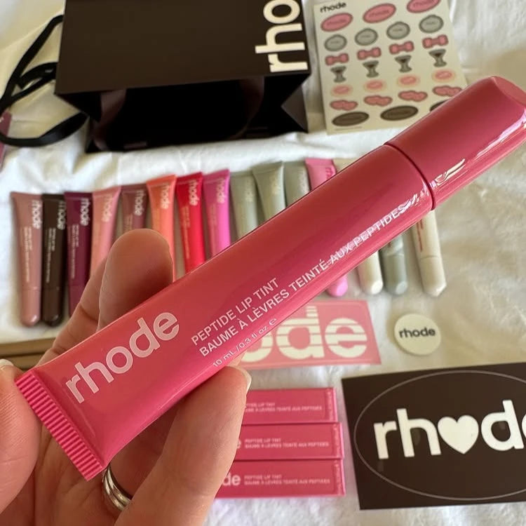 Limited Edition Peptide Tinted Lip Gloss - Hydrating Nourishing Lip Makeup