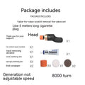 Car Scratch Remover Polisher Machine for Buffing & Waxing - Adjustable Speed Mini Electric
