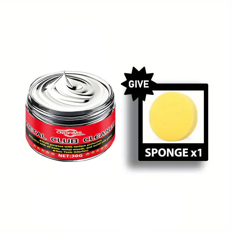 Golf Club Polishing Wax Oxidation Scratch Remover Mirror Shine Restore for Woods Irons Putters