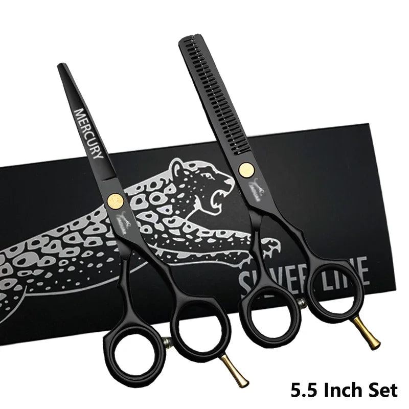Professional Hairdressing Thinning & Cutting Scissors Set 6 Inch Barber Shears