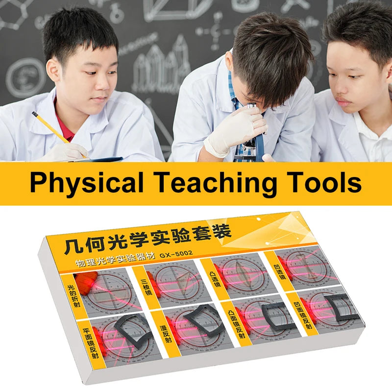 Educational Optical Lens Experiment Set for Physics Learning Kids Science Gift