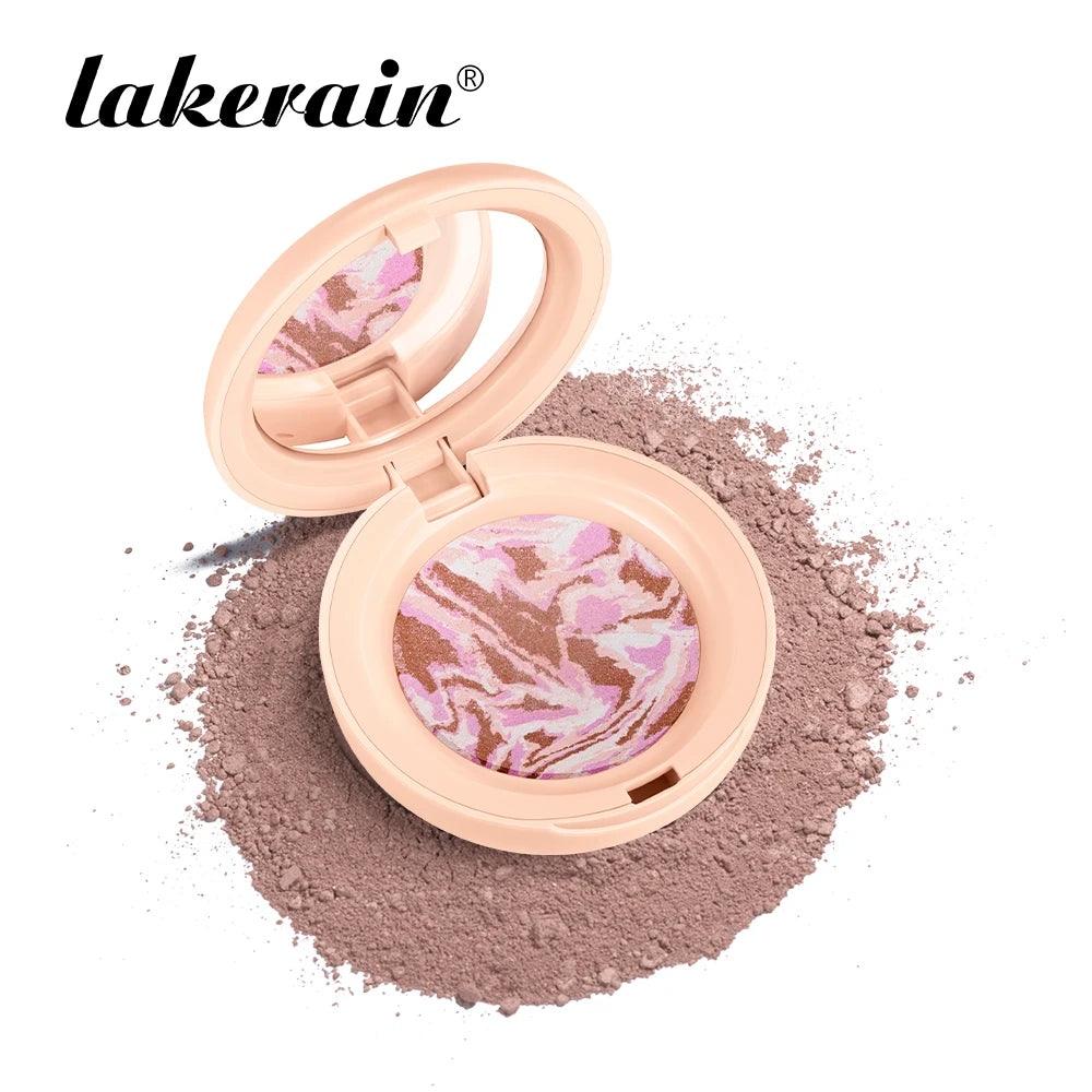 Matte Baked Color Correcting Foundation & Pressed Powder Compact - Long Lasting & Oil Control