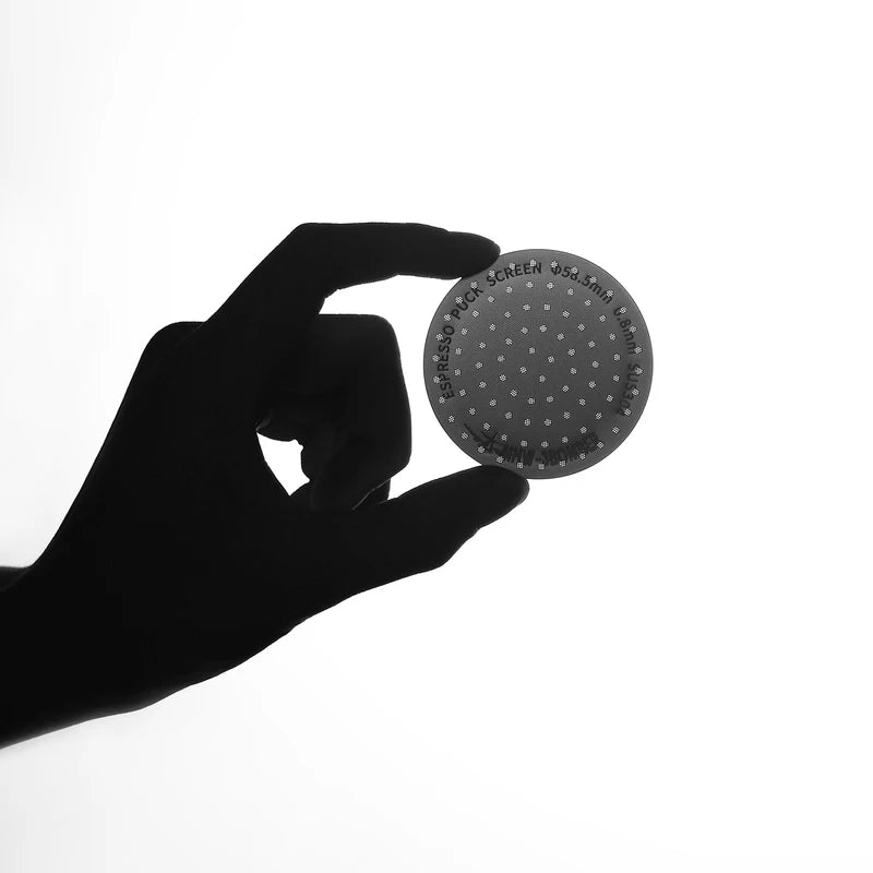 Titanium Coating Espresso Puck Screen - Reusable Metal Filter 51/53/58.5mm