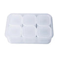 6-Grid Food Storage Containers with Lids - Fresh-Keeping and Organization