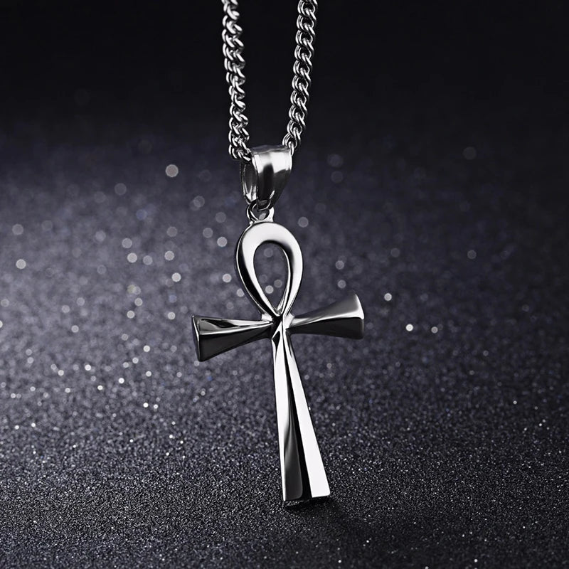 Egyptian Ankh Cross Pendant Necklace - Symbol of Life Jewelry Wholesale