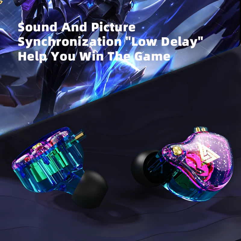 In-Ear Monitor Earphones with Noise Cancelling & Detachable Cable - HI-FI Bass