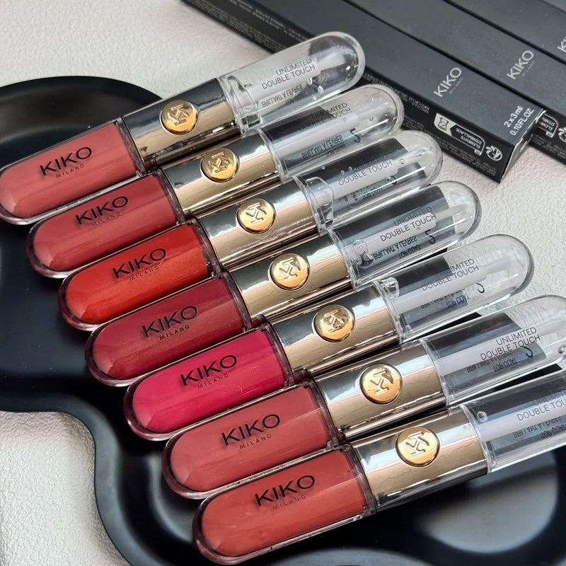 Long-Lasting Liquid Lipstick & Lip Gloss - Non-Fading, Non-Sticky, Plumping Finish