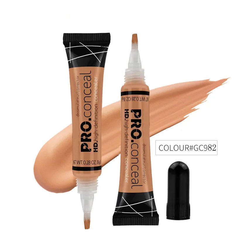 Oil Control Liquid Foundation & Concealer Cream - Long Lasting Face Makeup