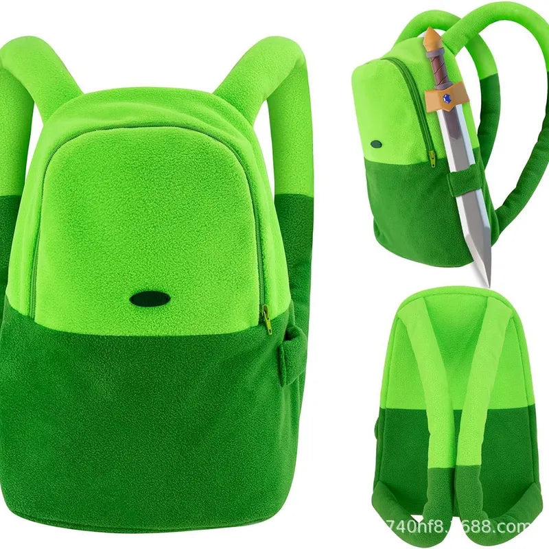 White Hat Backpack Cosplay Costume Prop for Halloween Party