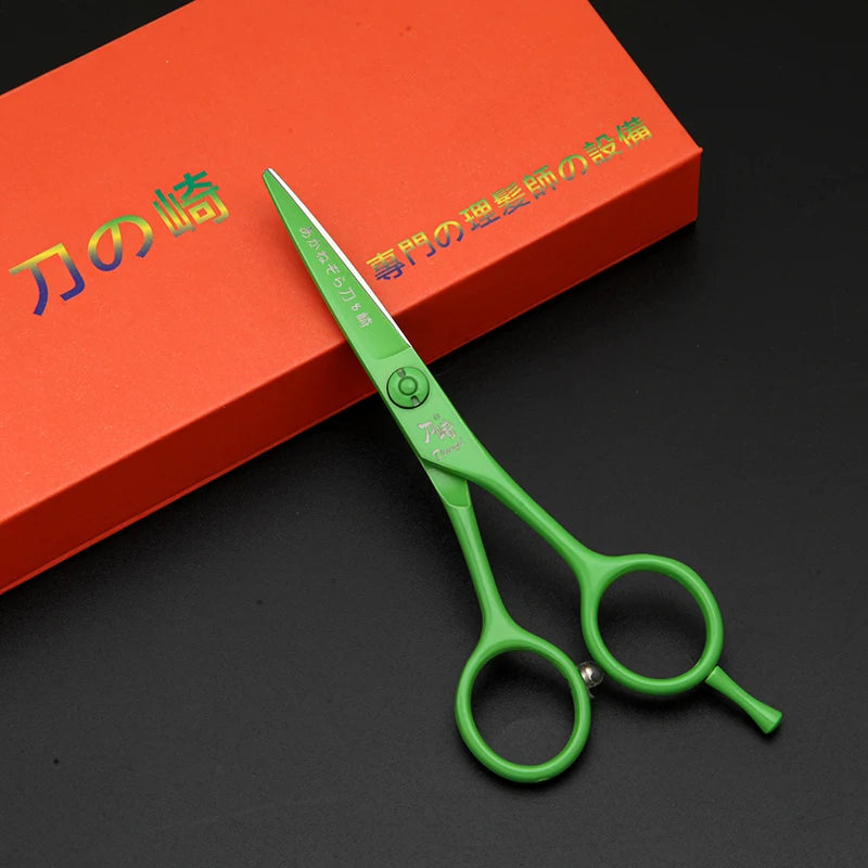 Professional Hairdressing Scissors High-Grade Steel Hair Cutting Shears 5.0-7.0 Inch