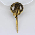 King's Scepter Hand Alloy Brooch Decorative Coat and Hat Accessory