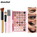 All-in-One Makeup Set with Concealer, Eyeshadow, Blush & Eyebrow Pencil - Full Face Kit