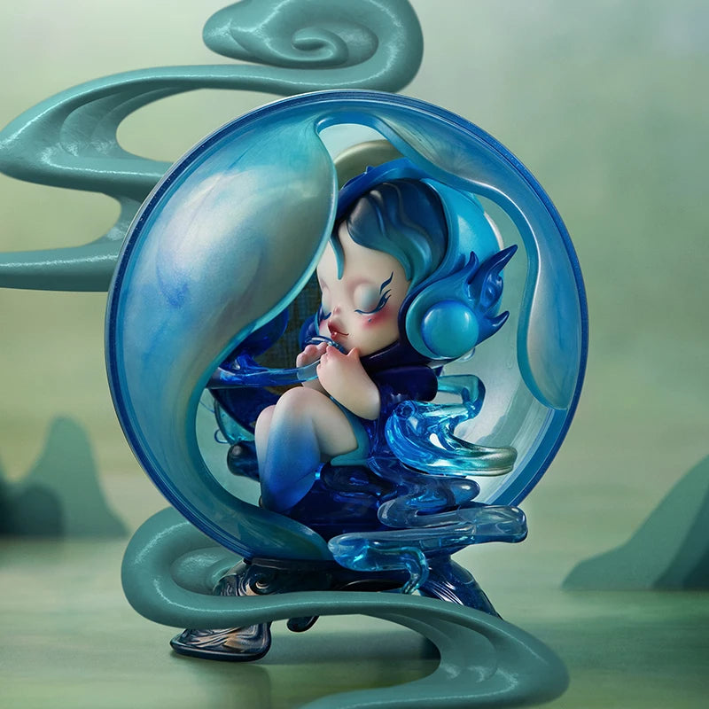 Mystery Box Action Figures - Mirrored Skullpanda Series Collectible Toys