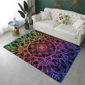 Bohemia Mandala Yoga Flower Area Rug Non-slip Carpet for Home & Living