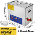 Ultrasonic Jewelry Cleaner 1.3L-30L Digital Home & Professional Cleaning Machine
