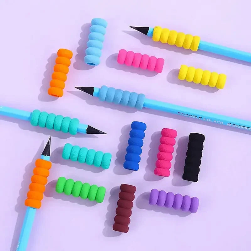 Soft Foam Pen Grip Sleeve Anti-Slip Writing Accessory for Most Pens