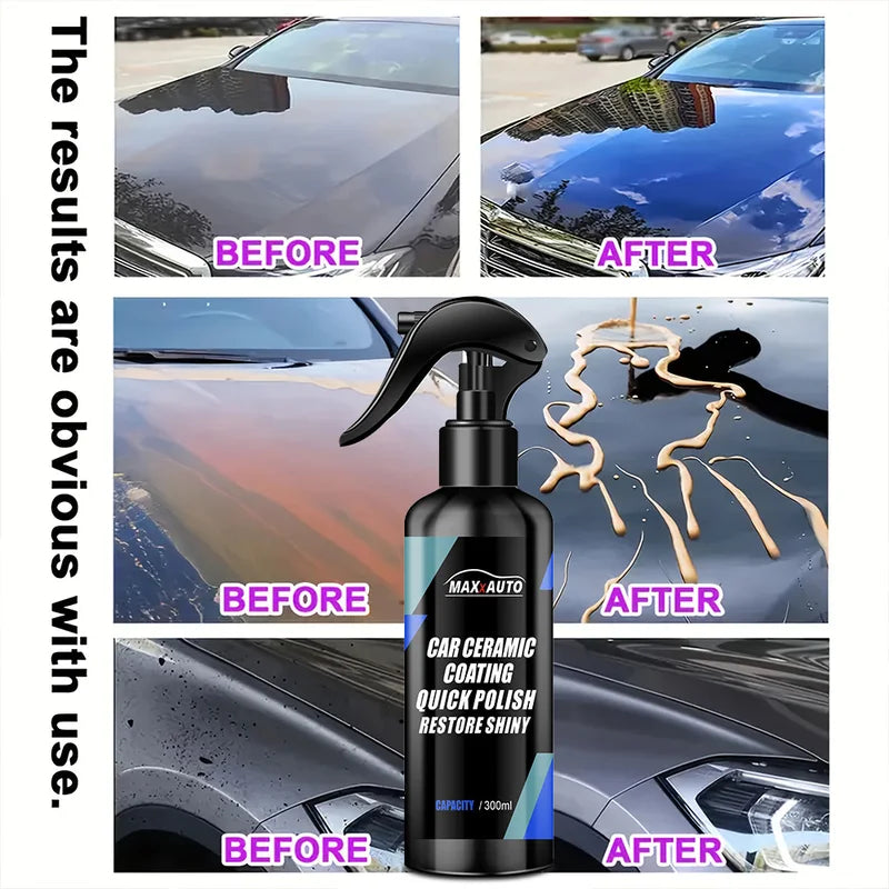 Ceramic Nano Coating Liquid for Cars Hydrophobic Scratch Resistant Car Wax & Polishing