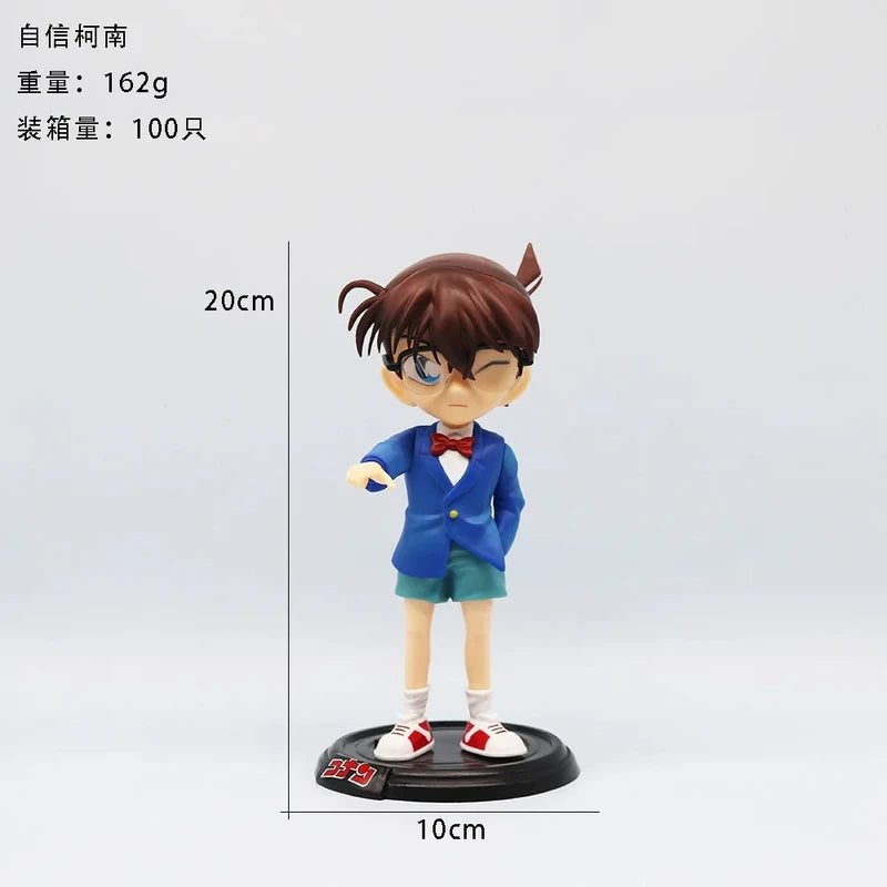 Detective Conan Anime Figure Set PVC Models for Collectors and Gift