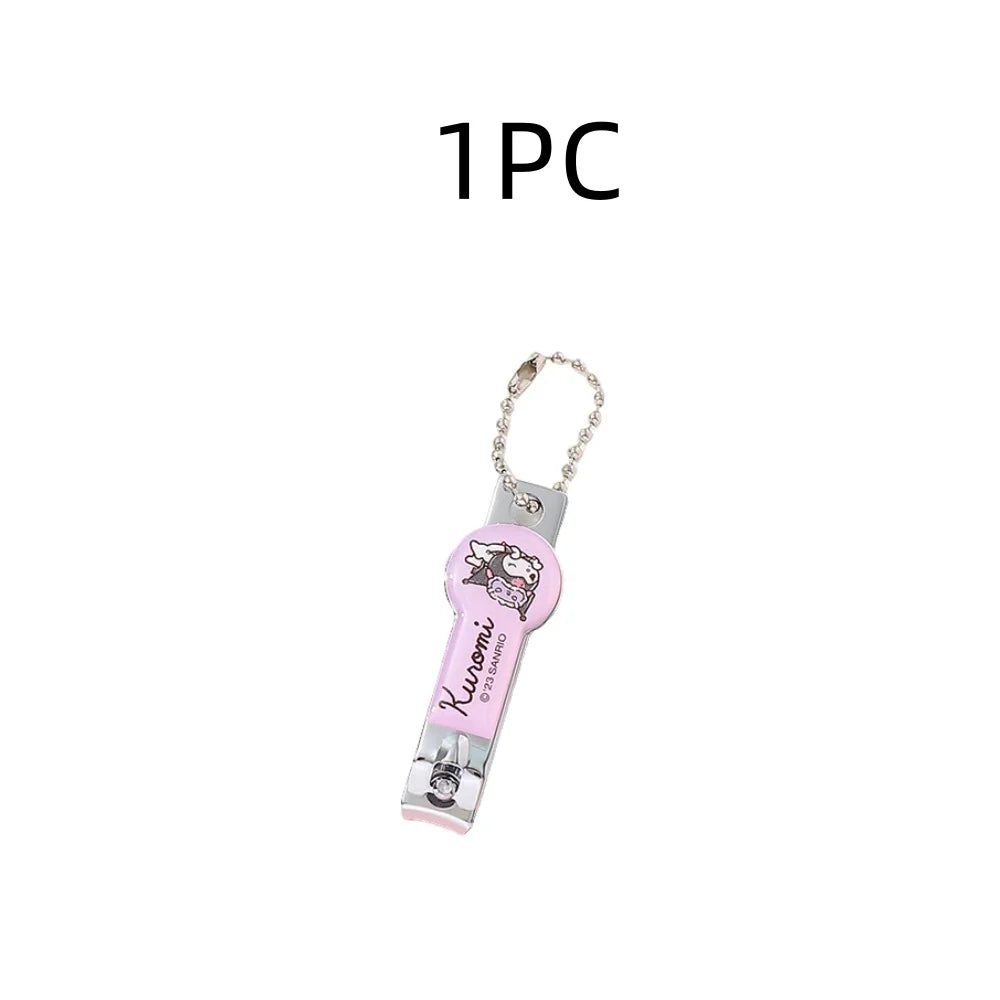 Kids Cartoon Nail Clippers Set for Children - Kuromi Cinnamoroll Hello Kitty