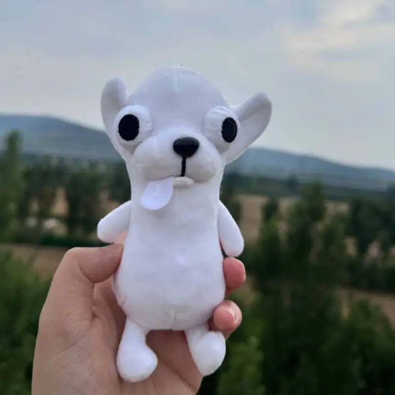 Realistic Chihuahua Plush Keychain Toy - 17cm Dog Plush Doll for Pets & Collectibles