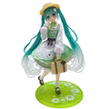 Anime Action Figurine Set - Hatsune Miku Standing & Sitting Models, Desktop Collectible Gift