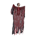Halloween Skeleton Ghost Hanging Decor - Indoor & Outdoor Party Props, Graveyard Scary Decorations