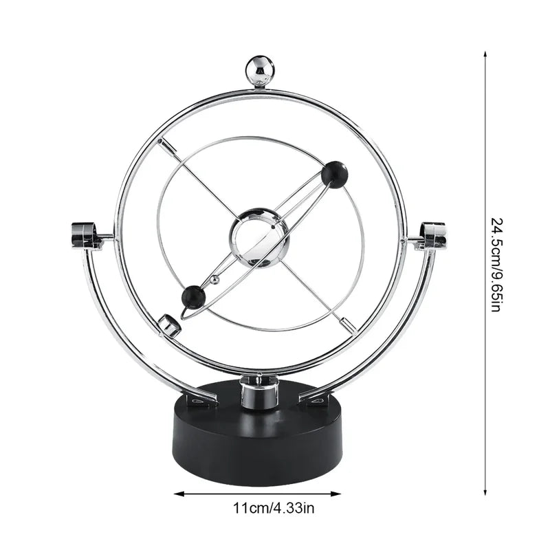 Kinetic Perpetual Motion Newton Pendulum Desk Toy - Home Decor & Science Gift