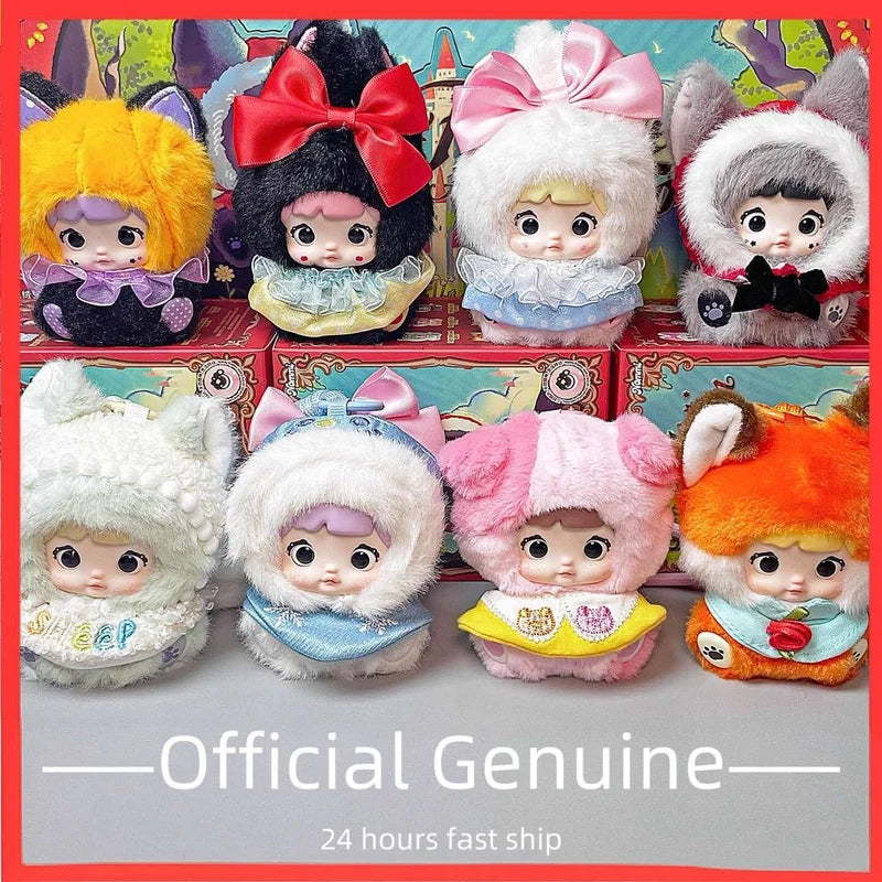 Fairy Tale Town Plush Toy Pendant Backpack Keychain Gift for Girlfriend Family Friends