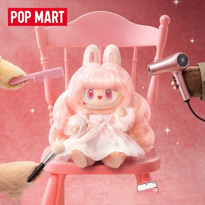 Popmart Labubu The Monsters Hair Salon Vinyl Plush Pendant Mystery Box - Cute Anime Doll Gift