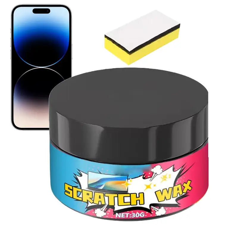 Laptop Scratch Remover & Polishing Wax 30g - Gently Repairs & Protects Screen & Frame