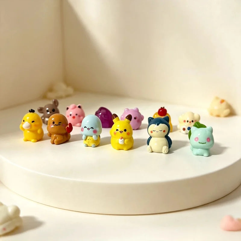 Micro Landscape Doll Ornaments Set - Creative Resin DIY Craft Decorations