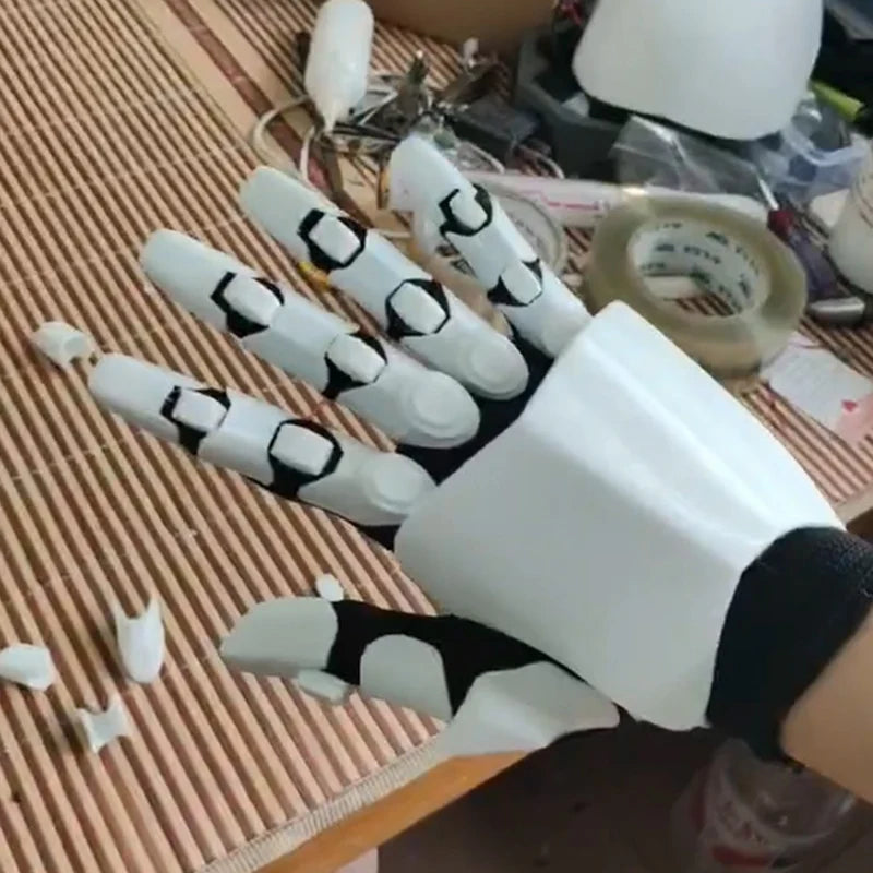 Mechanical Cosplay Gloves 3D-Printed PETG Flexible Costume Gloves - Multiple Colors